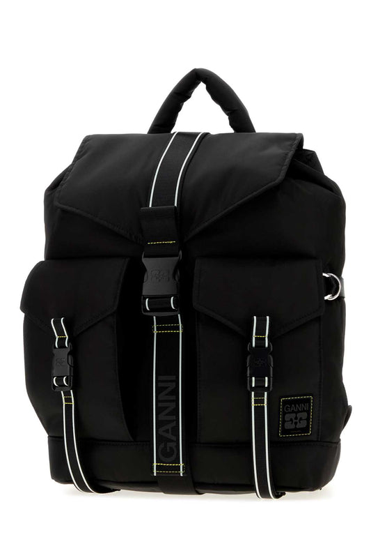 Ganni Re-tech sport nylon backpack