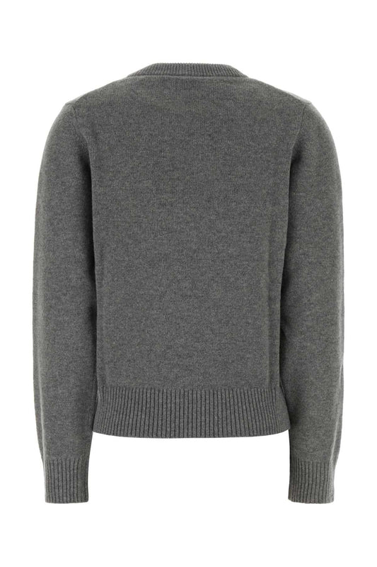 GRAPHIC WOOL SWEATER TEDDY SWEATSHIRTS