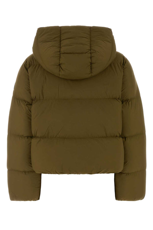 Future Nylon Quilt Mini Puffer JACKETS