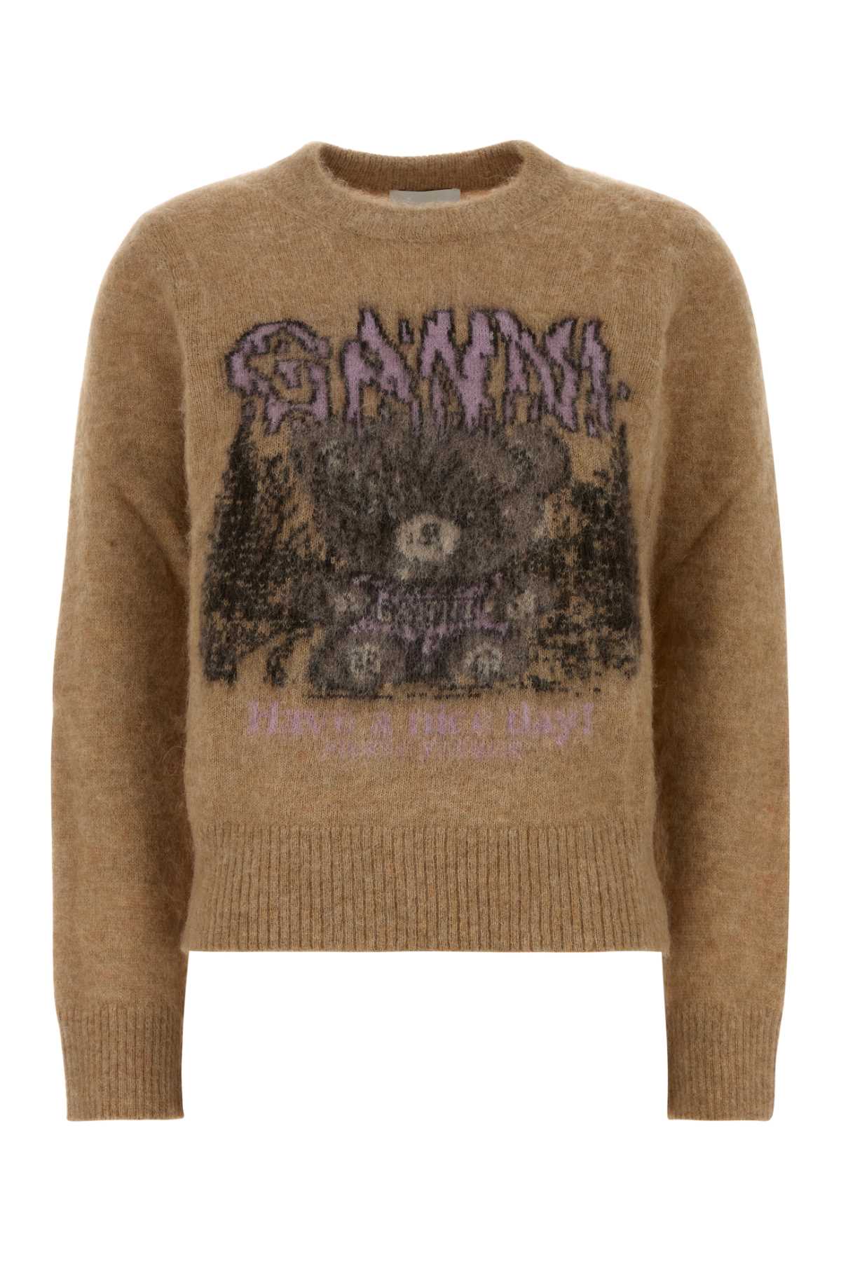 Brushed Alpaca Sweater Teddy KNITWEARS