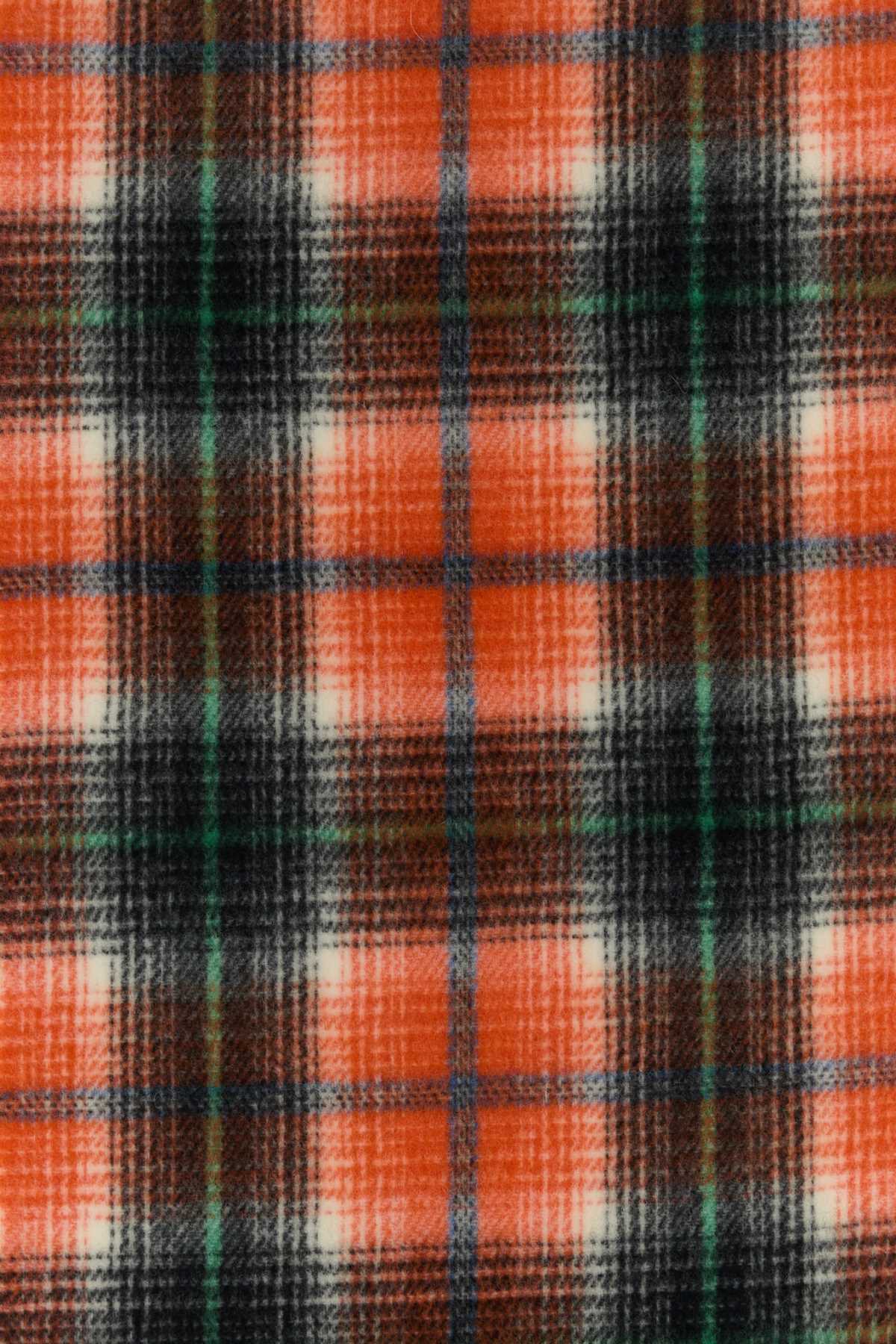 Compact Wool Scarf Checks SCARFS AND FOULARDS
