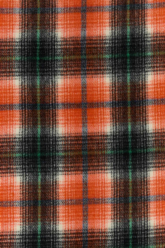 Compact Wool Scarf Checks SCARFS AND FOULARDS