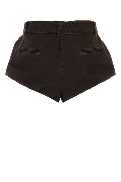 PF26 DENIM 09 SHORTS BROWN JEANS