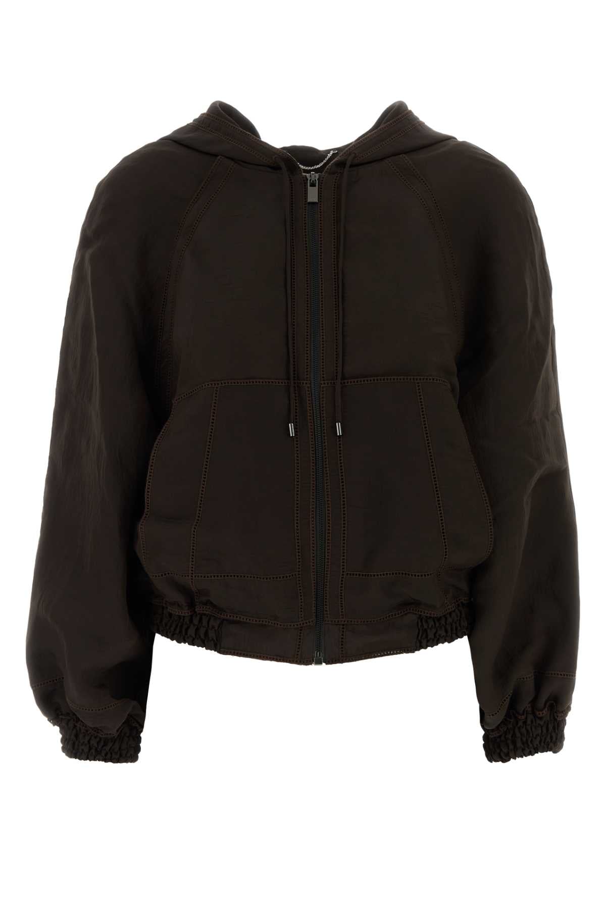 PF26 JACKET 02 BROWN BLAZERS AND VESTS
