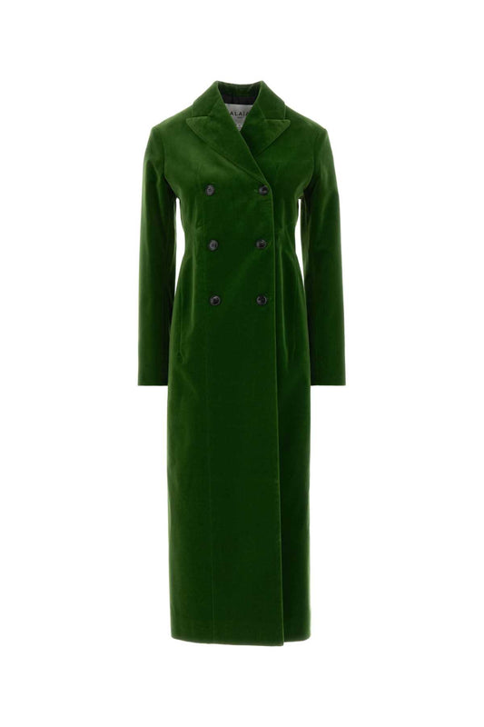 TAILORED COAT COTTON VELVET COATS