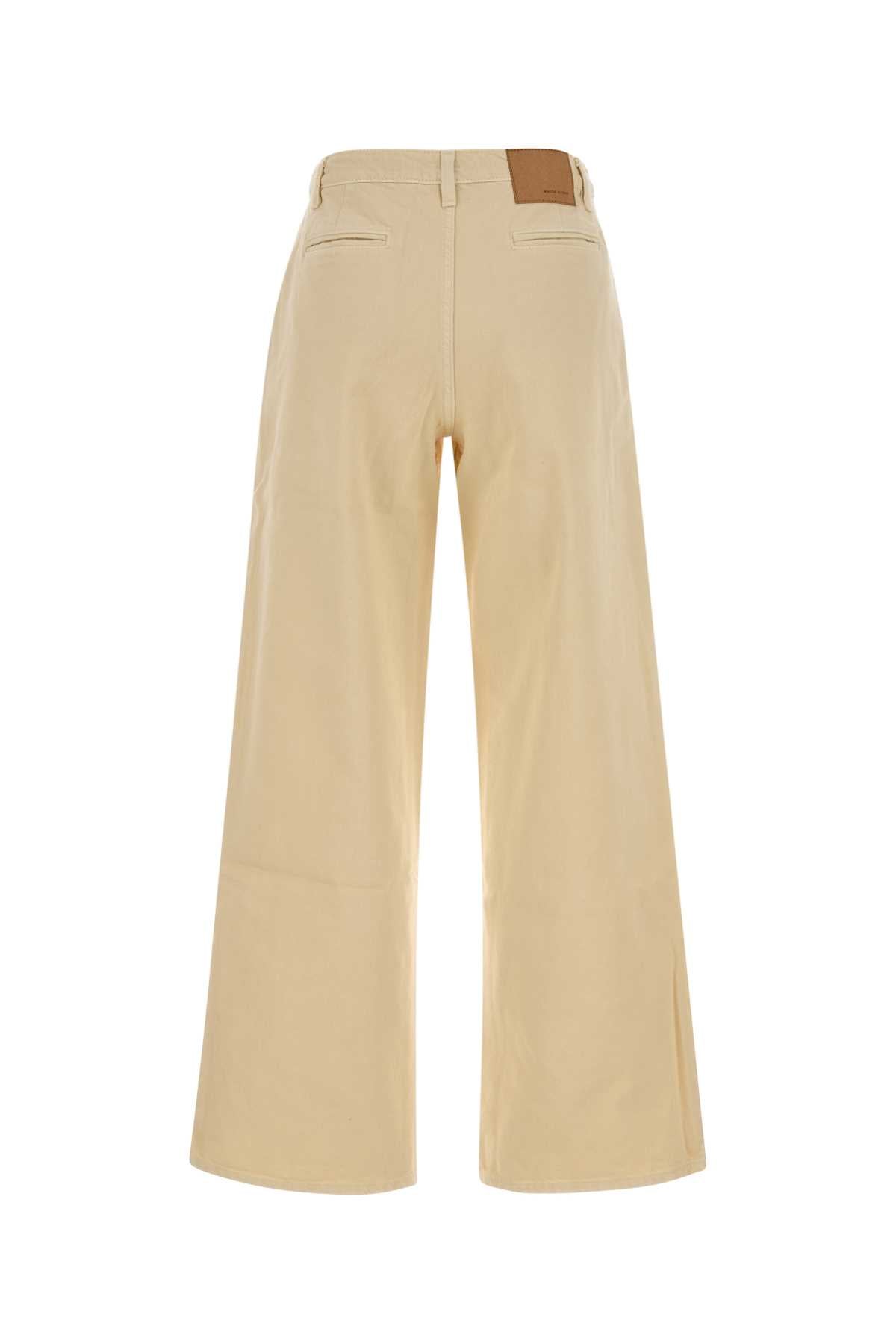 Magda Butrym Re26 denim 03 pants beige