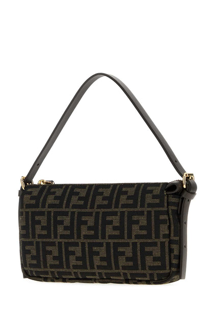 ZIP TOP SMALL FF JACQ/VIT.G HANDBAGS