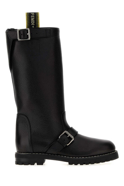 BIKER VIT.BOTTALATO LUCIDO BOOTS