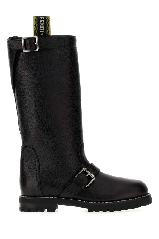 BIKER VIT.BOTTALATO LUCIDO BOOTS