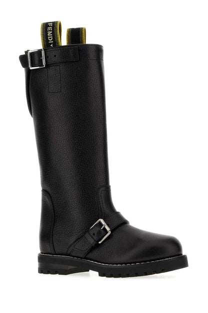 BIKER VIT.BOTTALATO LUCIDO BOOTS