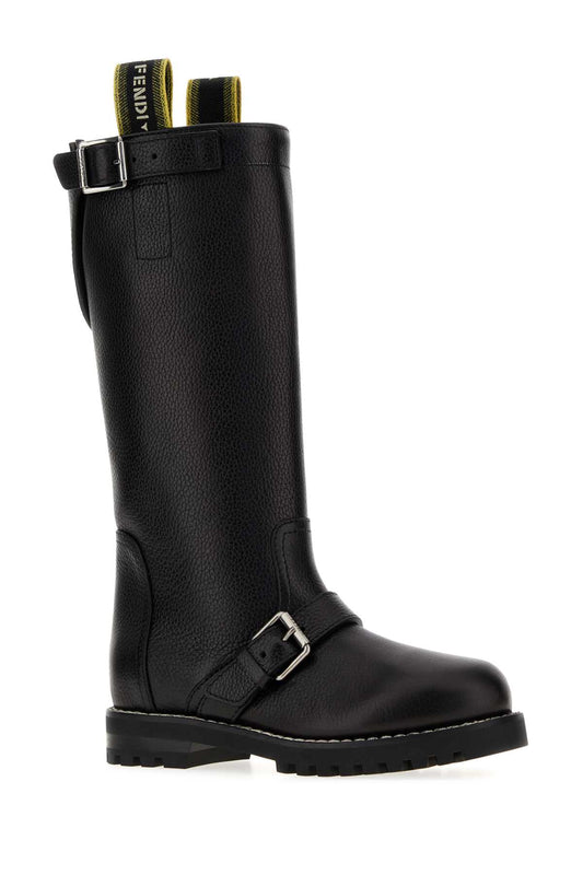 BIKER VIT.BOTTALATO LUCIDO BOOTS