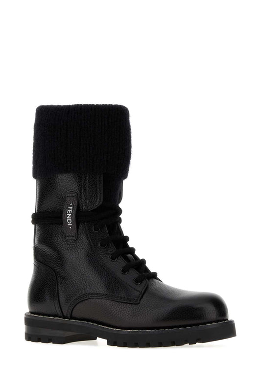 BIKER VIT.BOTTAL.LUC+MOHAIR BOOTS
