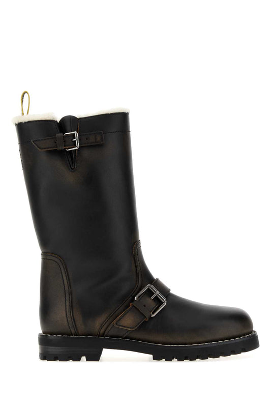 BIKER VITEL.SPAZZOLATO+MONTONE BOOTS