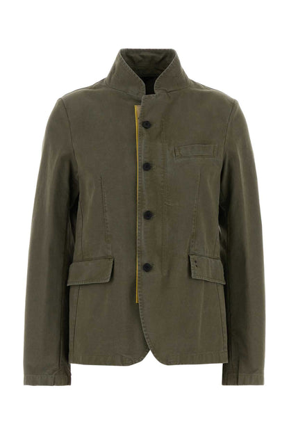 JACKET DRILL BLAZERS AND VESTS