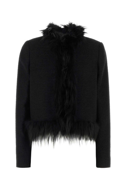 BLOUSON WO BOUCLE+FOX BLAZERS AND VESTS