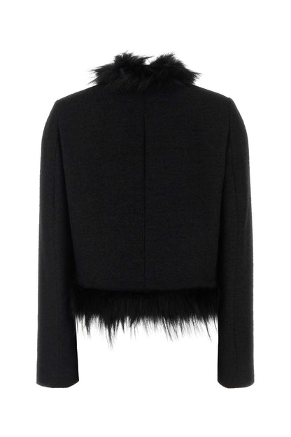 BLOUSON WO BOUCLE+FOX BLAZERS AND VESTS