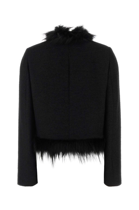 BLOUSON WO BOUCLE+FOX BLAZERS AND VESTS