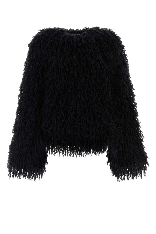 JACKET KNITTED FUR JACKETS