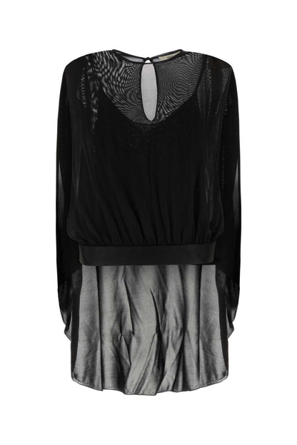 TOP EVENING SILK+SATIN TOPS