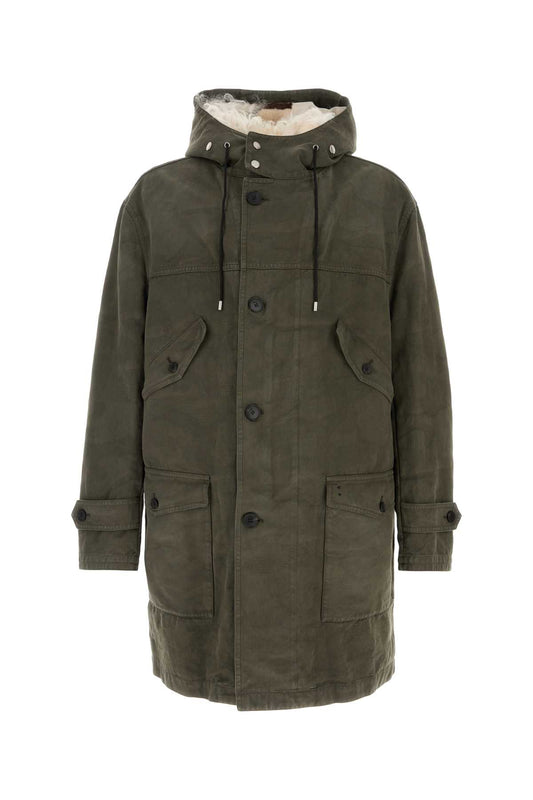 COAT COTTON PATCHWO COATS