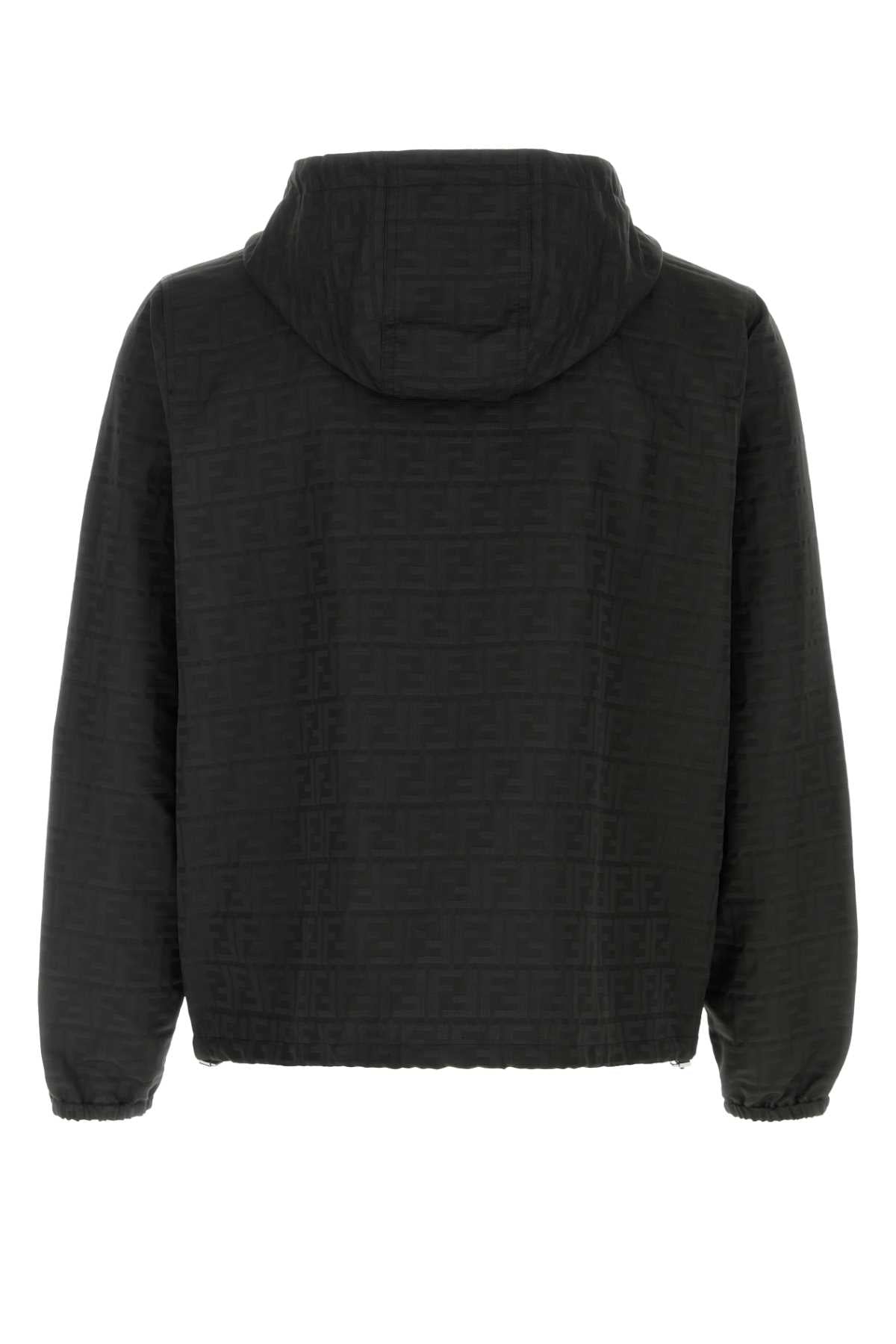 BLOUSON NYLON LOGO BLAZERS AND VESTS