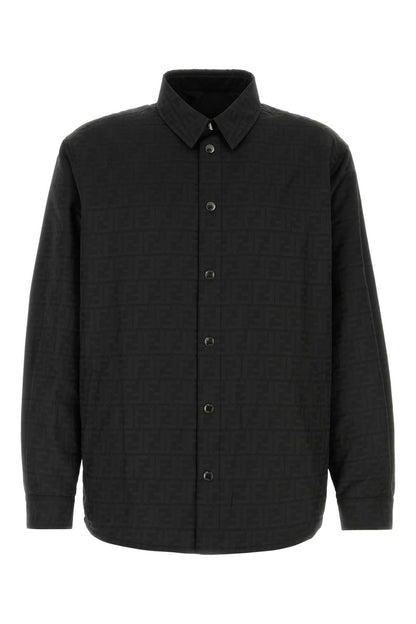BLOUSON NYLON LOGO SHIRTS