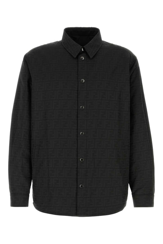 BLOUSON NYLON LOGO SHIRTS