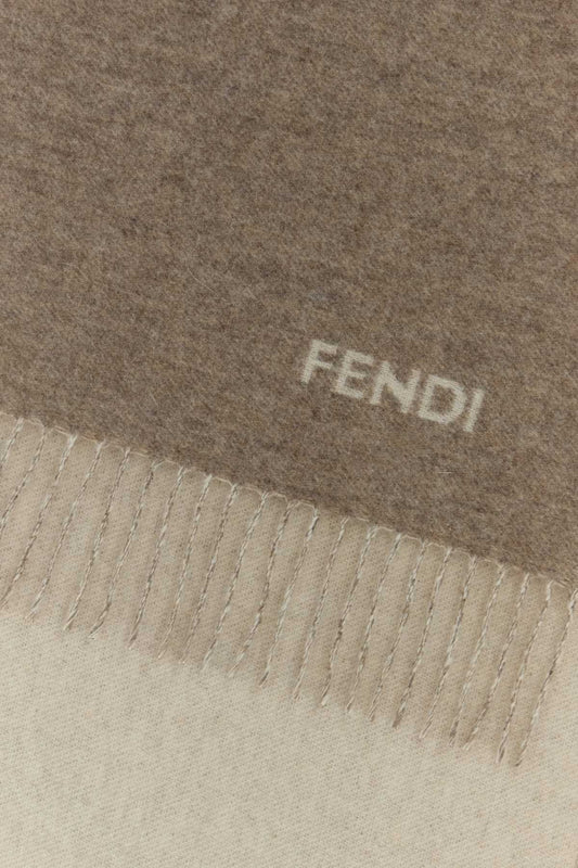 SCIARPA FENDI BICOLORE SCARFS AND FOULARDS