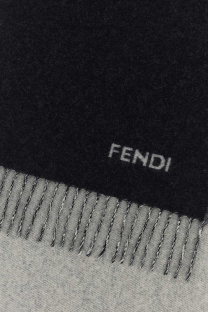 SCIARPA FENDI BICOLORE SCARFS AND FOULARDS