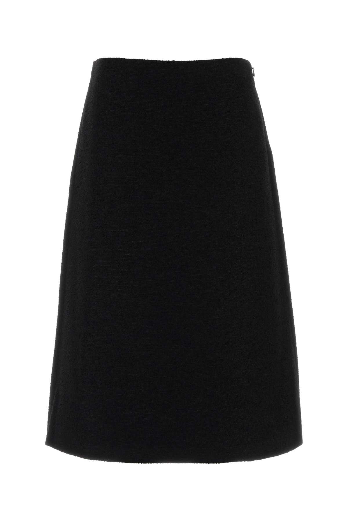 SKIRT WOOL BOUCLE SKIRTS