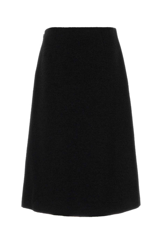 SKIRT WOOL BOUCLE SKIRTS