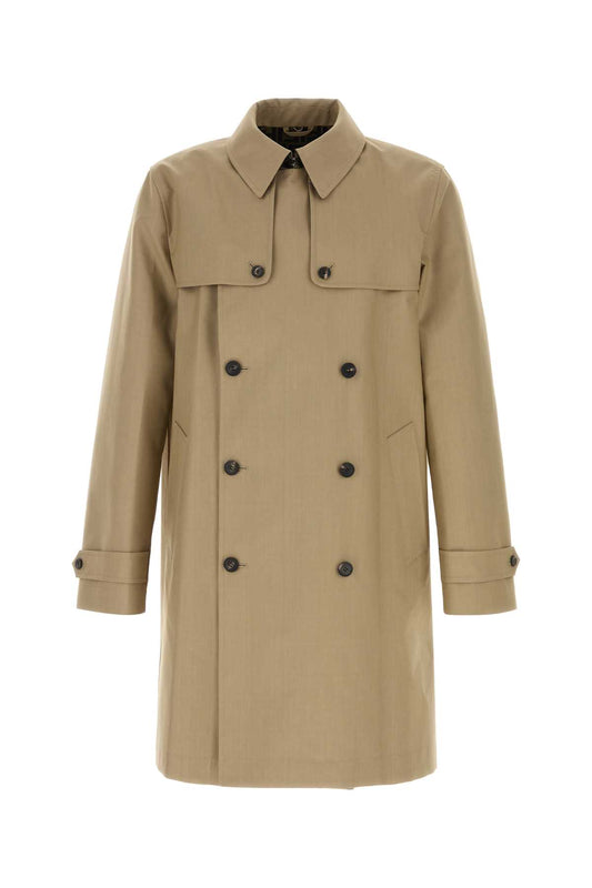 COAT MAC LOGO TRENCH COATS