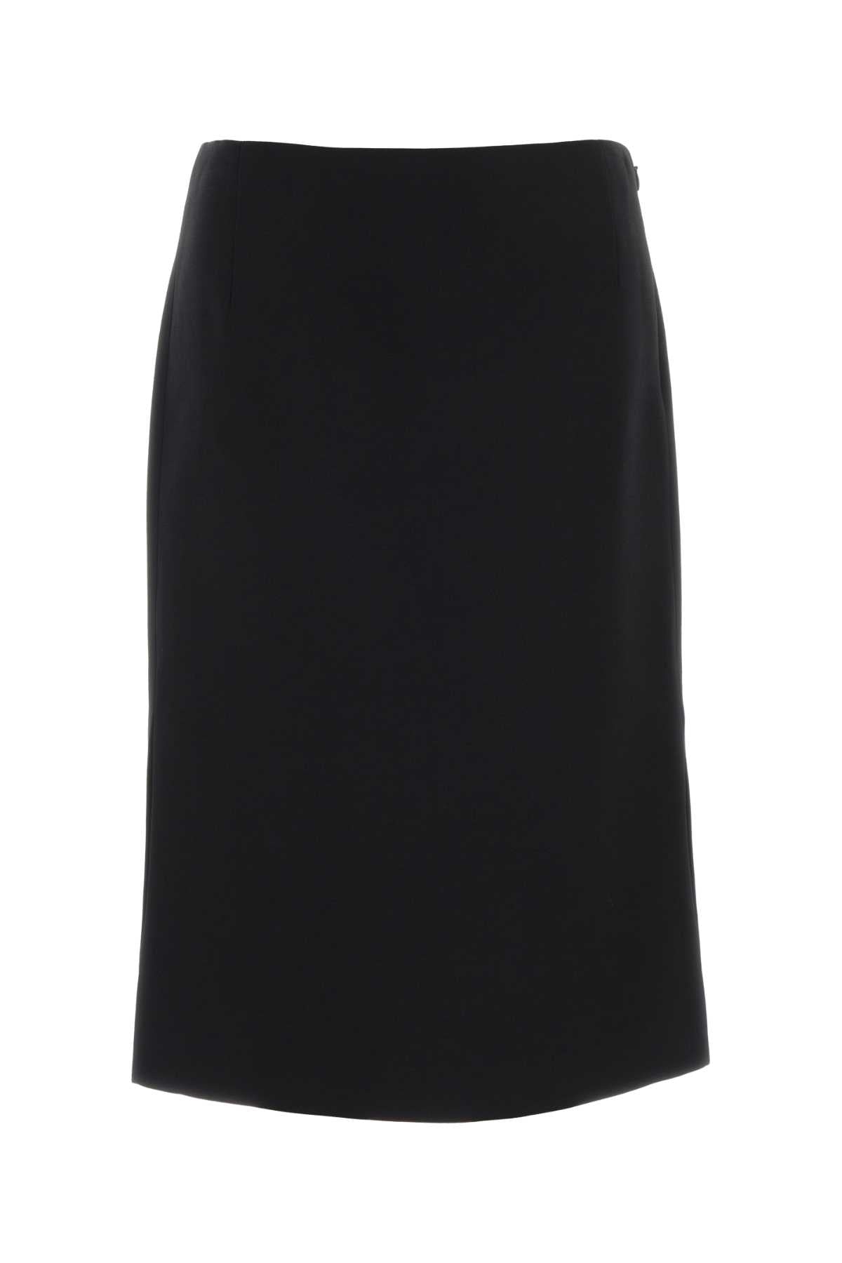 SKIRT SILK WOOL SKIRTS