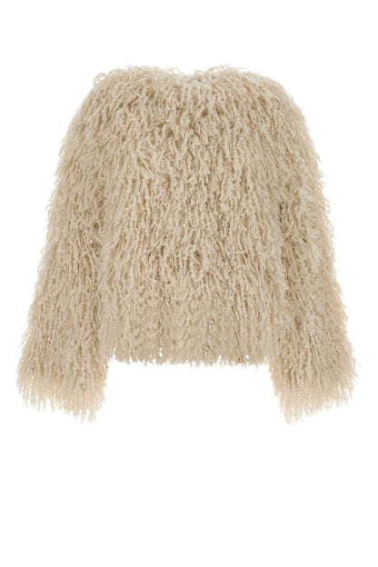 JACKET KNITTED FUR JACKETS