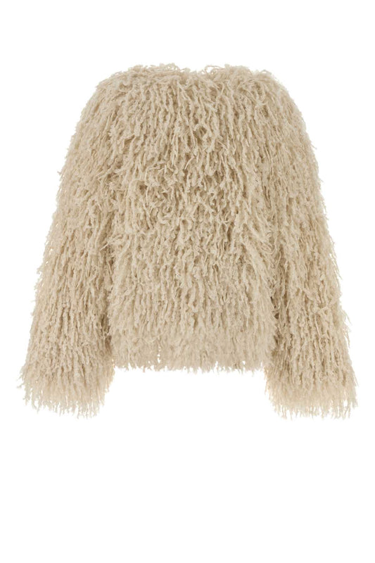 JACKET KNITTED FUR JACKETS