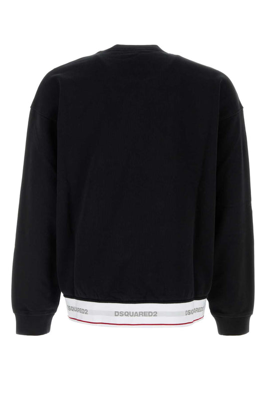 Dsquared Dsquared2 elastic relax fit crewneck