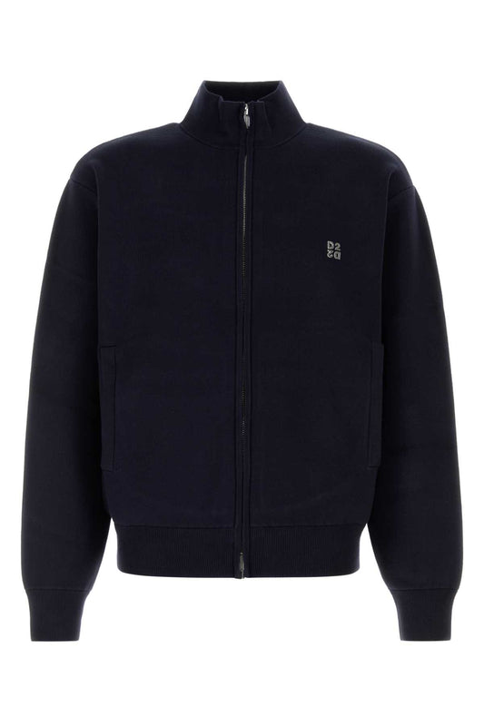 Dsquared Metal d2 upside down knit cardigan