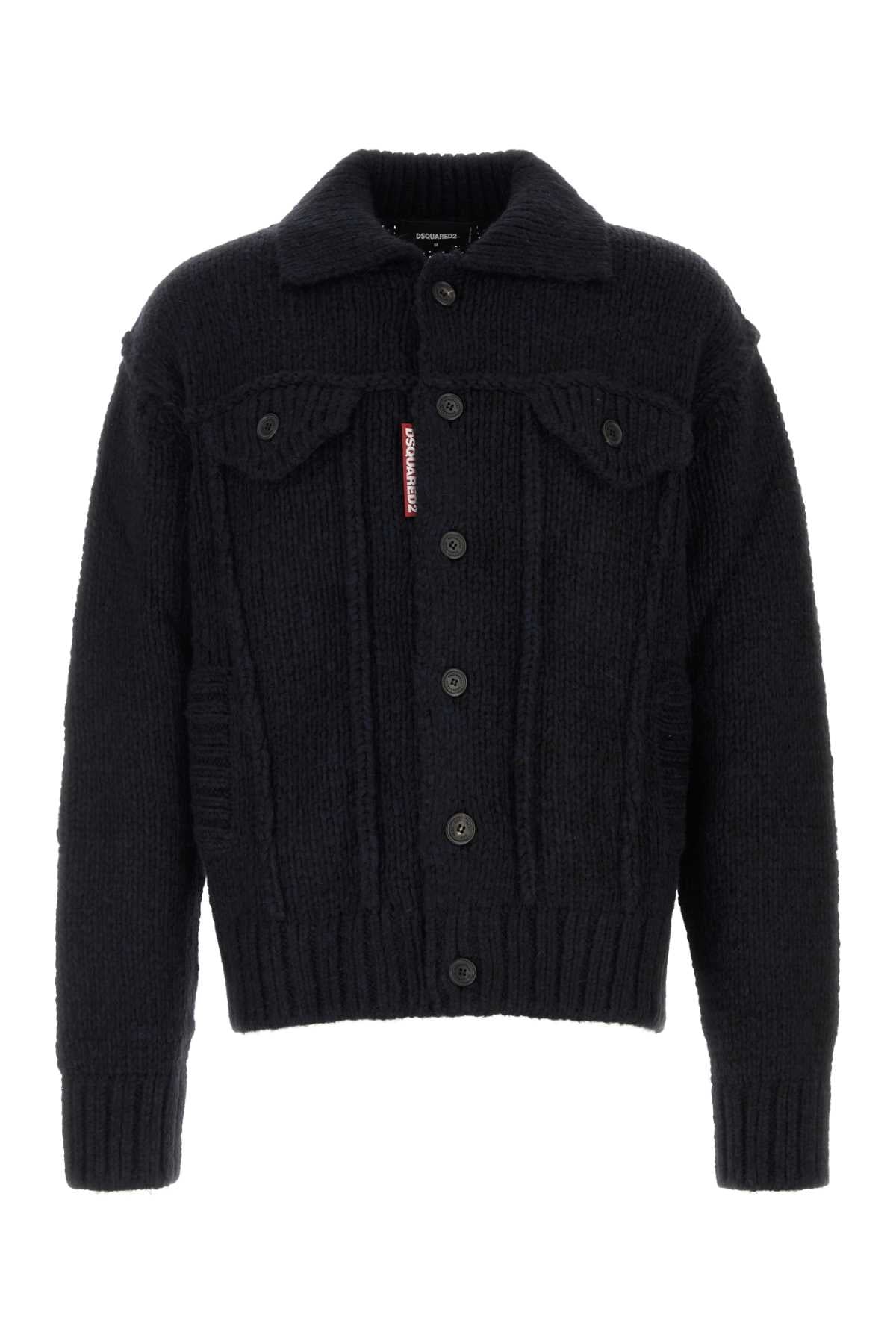 KNIT JEAN JACKET KNITWEARS