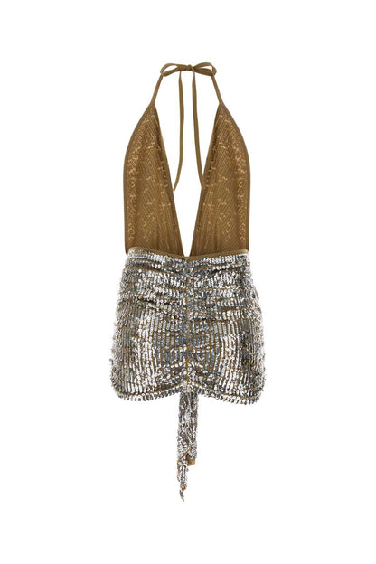 ALL OVER PAILLETTES DRESS DRESSES