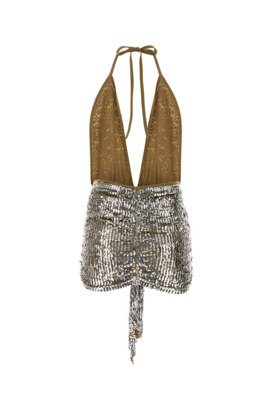 ALL OVER PAILLETTES DRESS DRESSES