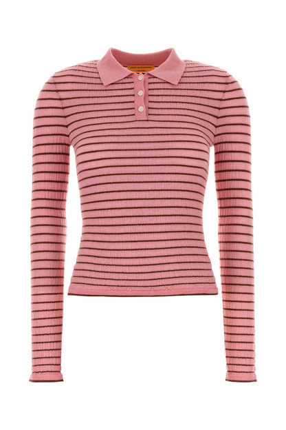 Smocked L/S Shrunken Polo POLO