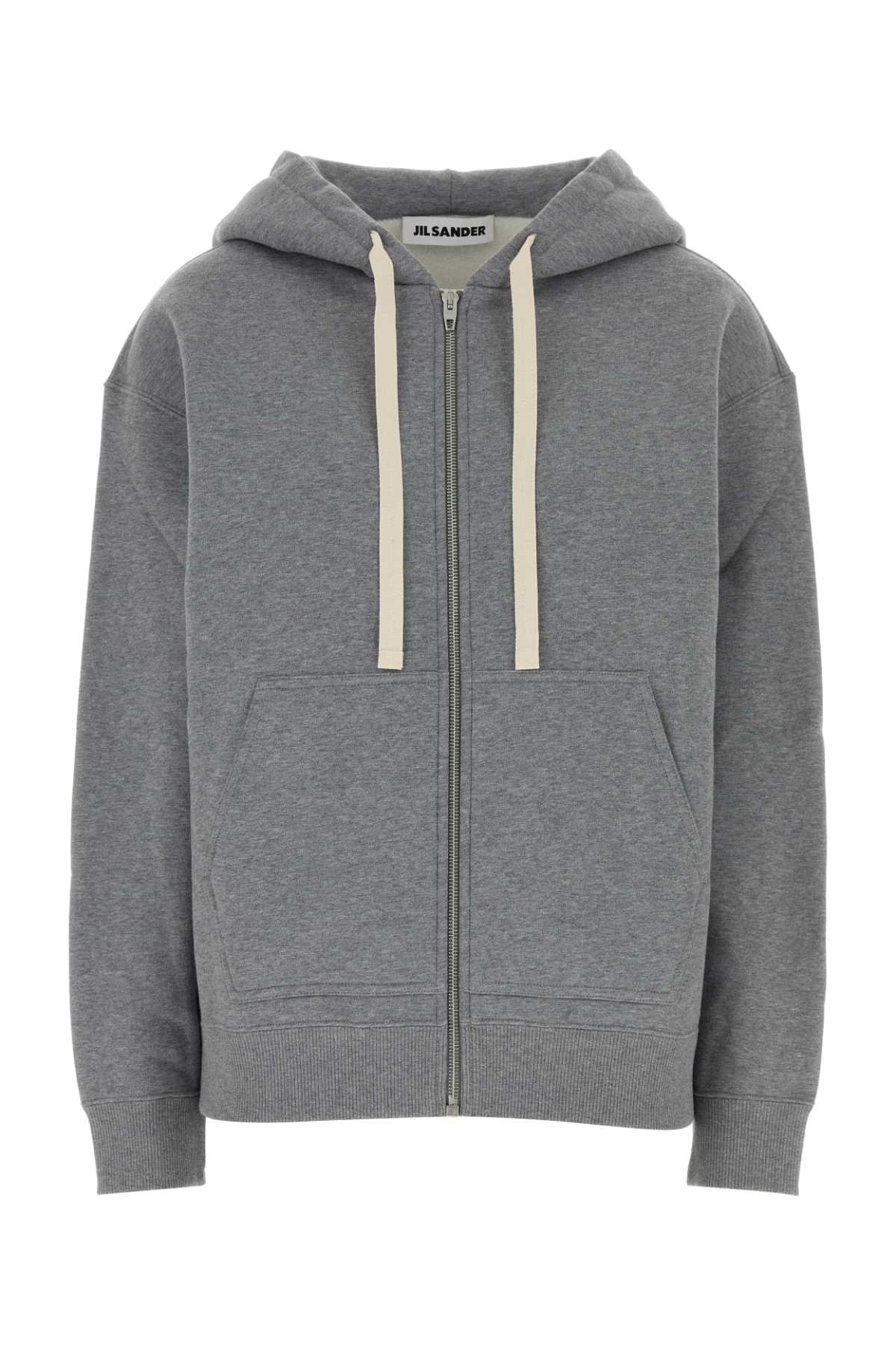 Jil Sander Zip up sweatshirt w/hoodie pnt
