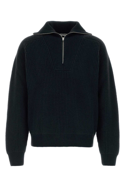 Jil Sander Ls high zipped neck  jumper