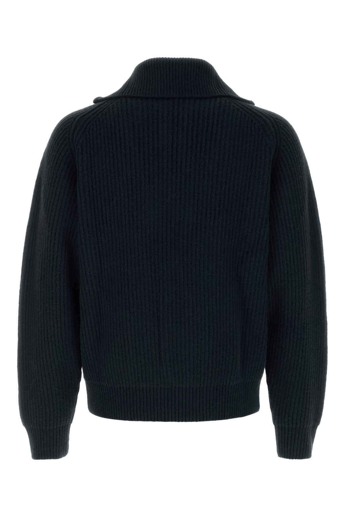 Jil Sander Ls high zipped neck  jumper