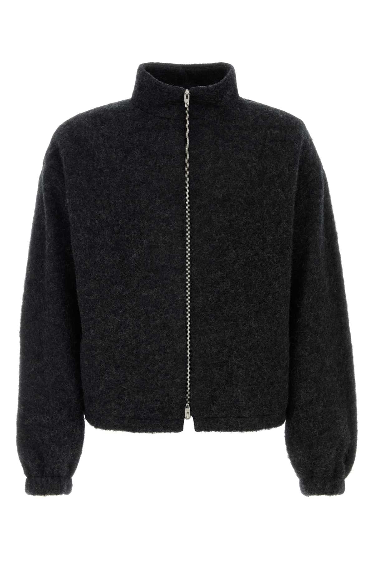 Jil Sander Zip up sweatshirt emb
