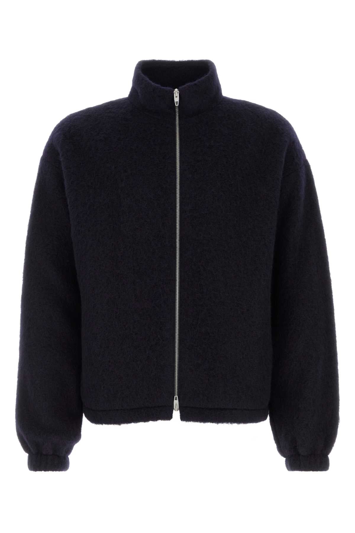 Jil Sander Zip up sweatshirt emb
