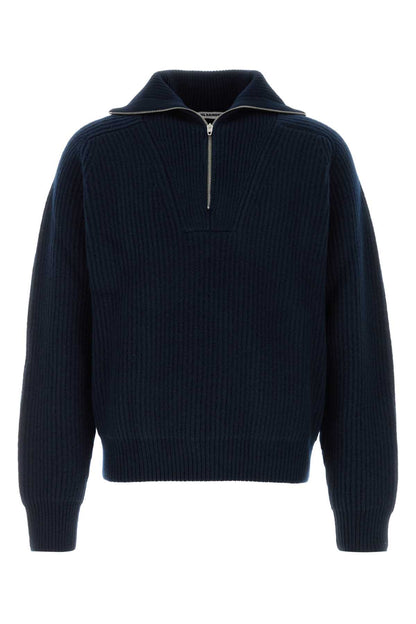 Jil Sander Ls high zipped neck  jumper
