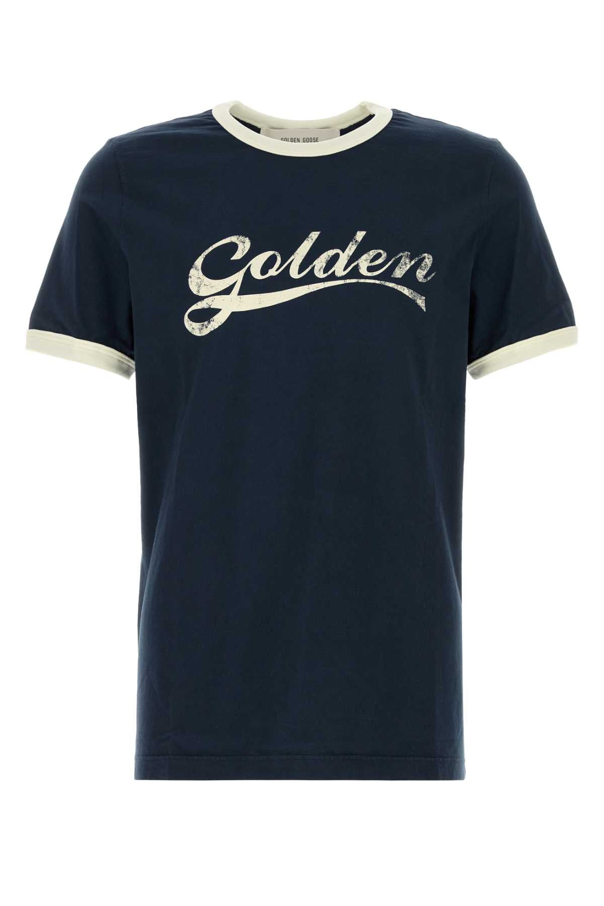 Golden Goose Deluxe Brand Journey m's garment dyed slim t-shirt knitted