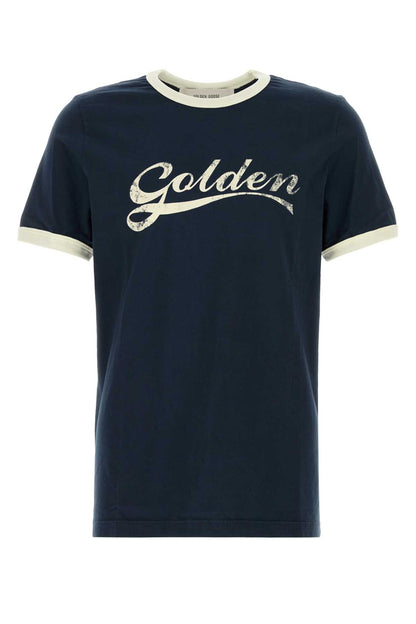 Golden Goose Deluxe Brand Journey m's garment dyed slim t-shirt knitted
