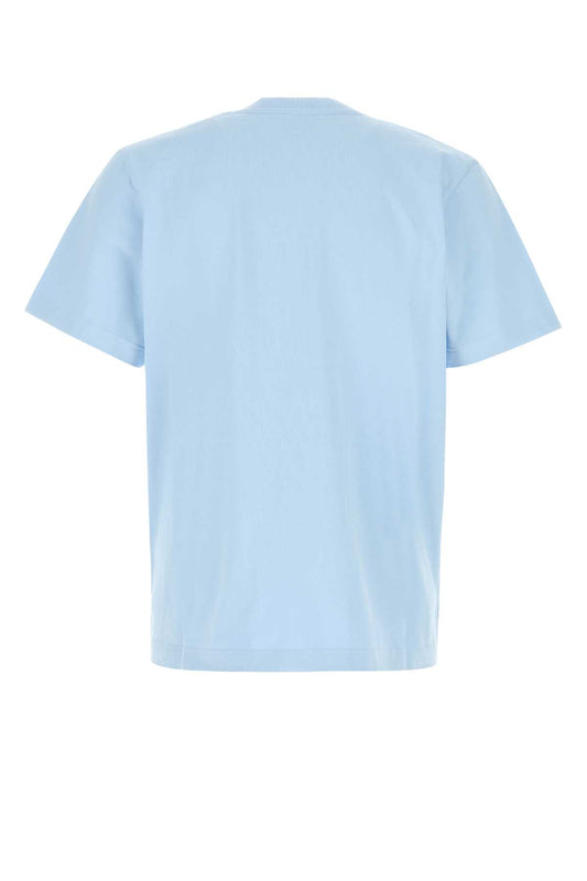 PALE BLUE JERSEY CORE LOGO T-SHIRTS